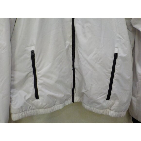 Vtg Hollister Epic Flex Thick Sherpa Lined White Hooded Jacket Men's Size XL - Picture 3 of 11